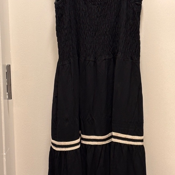 Saint + Sofia Maya Shirring Dress - Picture 8 of 8